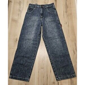 Y2K Paco Sport Baggy Blue Denim Carpenter Jeans Size 32 X 32